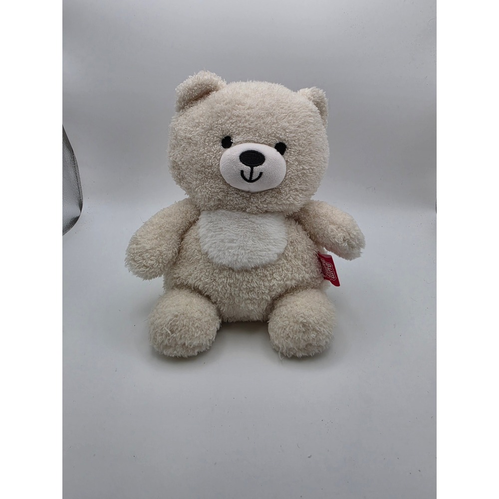 BumBumz by Russ Jazwares Cream Teddy Bear Weighted Plush 7.5 Inch 2023